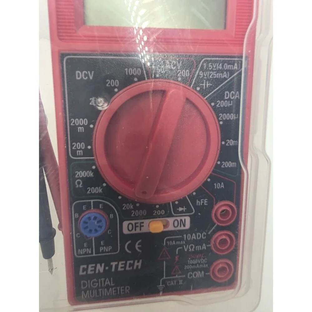Cen-Tech 7 Function Digital Multimeter Tester Multi-tester AC/DC volt 90899 - Picture 2 of 5